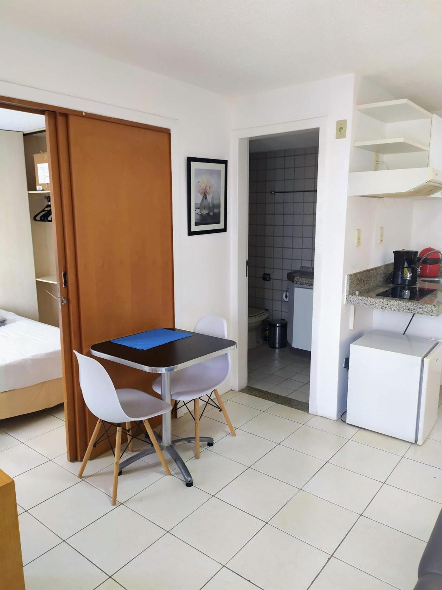 Vista Mar E Lagoa - Cozinha E Frigobar - Apartamento Flat Proximo A Praia São Luís المظهر الخارجي الصورة