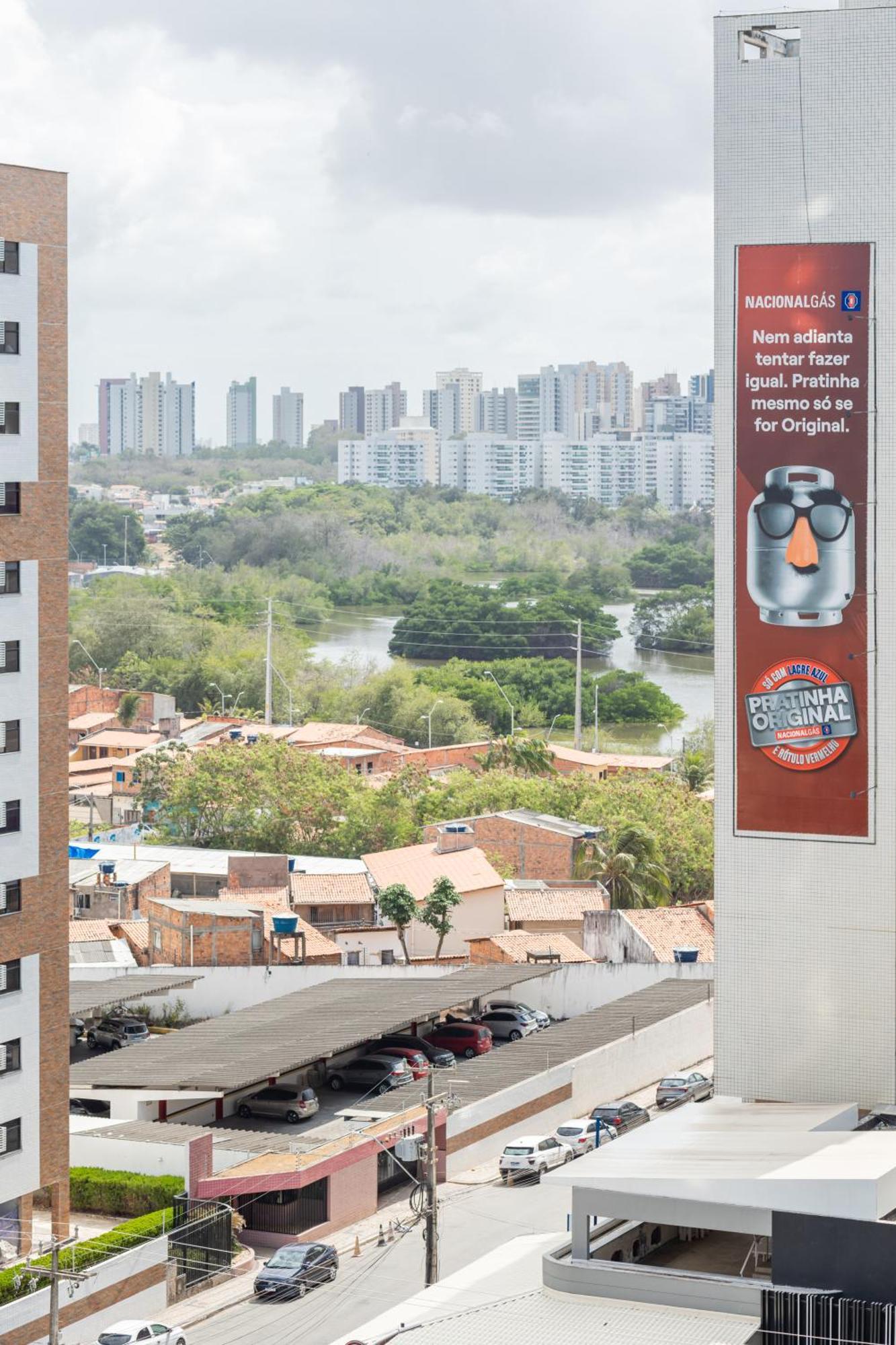 Vista Mar E Lagoa - Cozinha E Frigobar - Apartamento Flat Proximo A Praia São Luís المظهر الخارجي الصورة