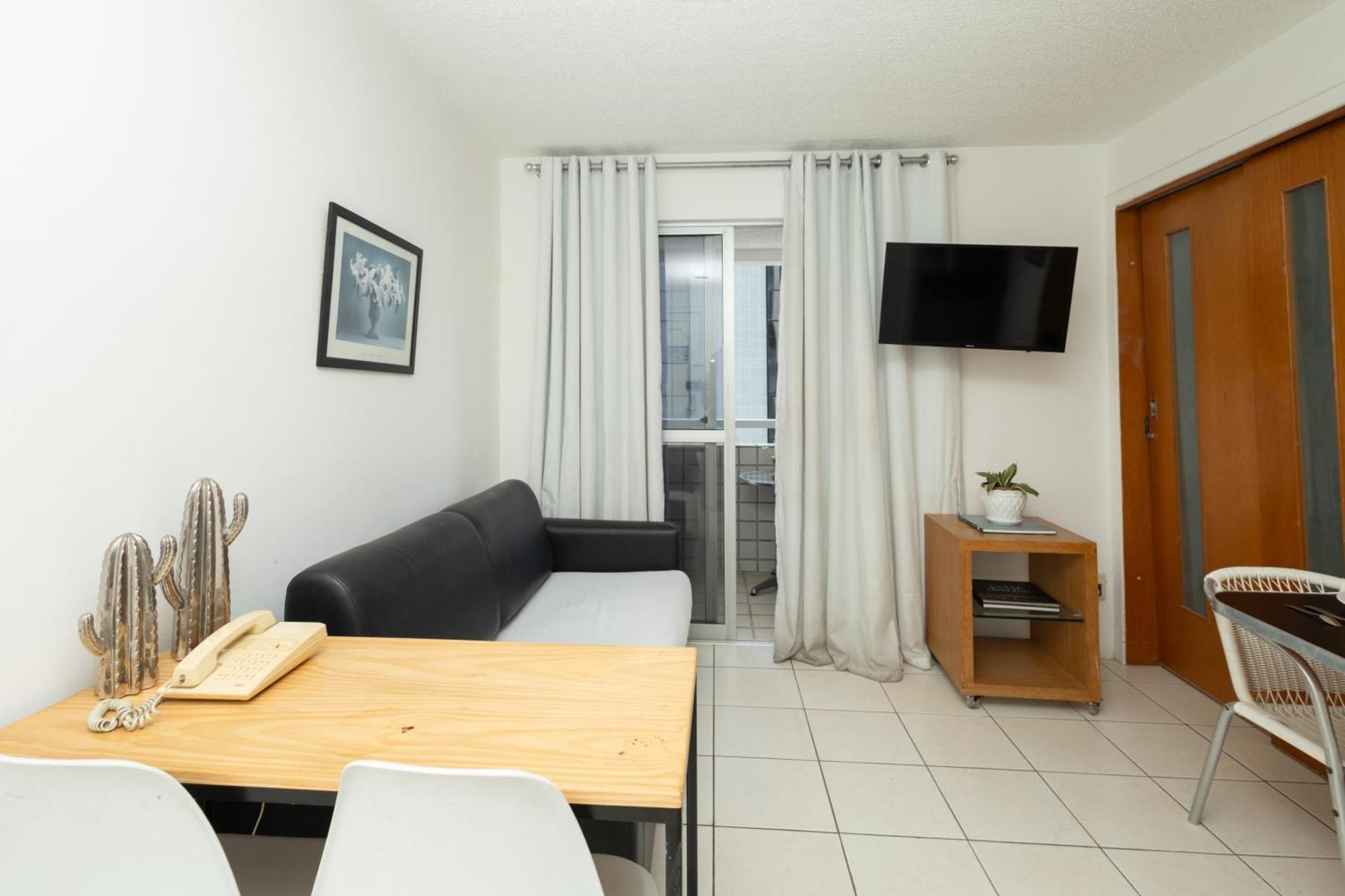 Vista Mar E Lagoa - Cozinha E Frigobar - Apartamento Flat Proximo A Praia São Luís المظهر الخارجي الصورة