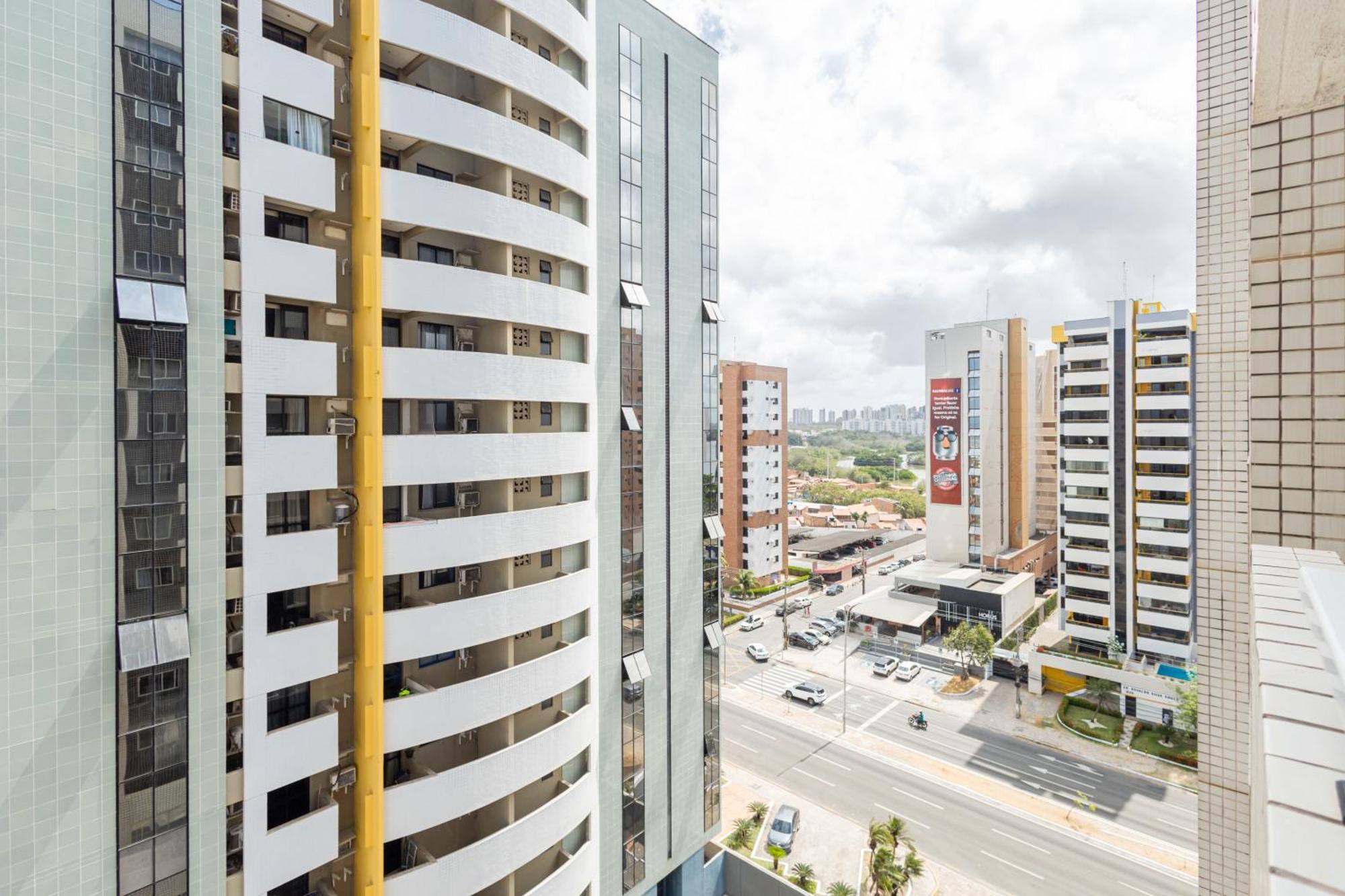 Vista Mar E Lagoa - Cozinha E Frigobar - Apartamento Flat Proximo A Praia São Luís المظهر الخارجي الصورة